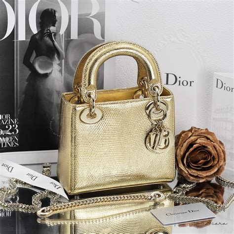 mini lady dior yellow|Lady Dior small price.